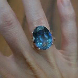 Authentic Aquamarine Ring